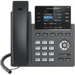 Grandstream GRP-2613 2.8" Display IP Phone with 6 Lines & 4 SIP Accounts - Black